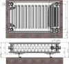Radiators 22x200x800 VCO Termolux