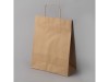 Papīra maisiņi, Multipack,  25x11x32cm, ar vītiem rokturiem, brūni