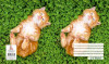 Burtnīca līniju 1.-2.klasei 12lp (diz. suns ar kaķi zils fons, diz. Līniju, form. A5)