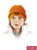 Cepure ziemas adīta 100% kokvilna ORANŽA  CZBAW-THINSUL