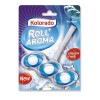 Tualetes bloks Roll Aroma ar balinātāju Blue Aquatic 5902506008472