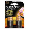 Baterijas Duracell Plus C-b2/LR14(blist.,2gb)