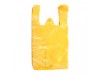 HDPE maisiņi, Multipack, 25x12x45cm, 12mikr., dzelteni, 100gab. iepak.
